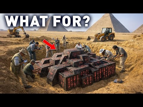 NOT HUMAN-MADE: Lost Technology Has Been Discovered Next to the Egyptian Pyramids