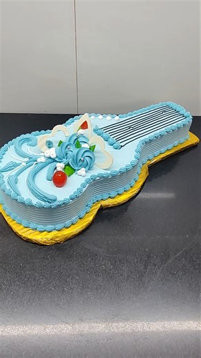 happy birthday cake new design #cake #howtomakecakecreamathome #birthdaycake