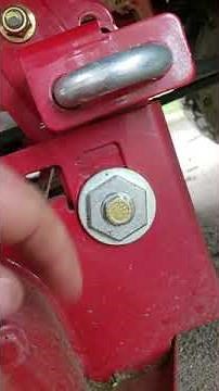 How to level the deck on a craftsman z6000 zero turn