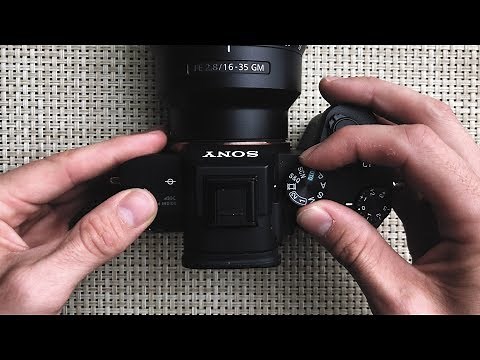 How I setup my Sony A7iii for video | Custom Dial Modes | My Settings