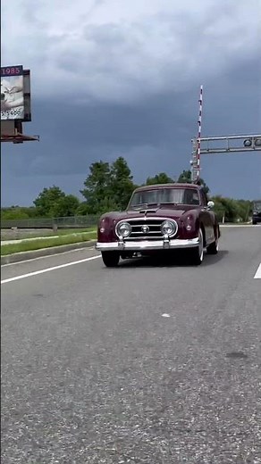 1953 Nash Healey Le Mans Coupe in action #classiccar #carshorts #viral