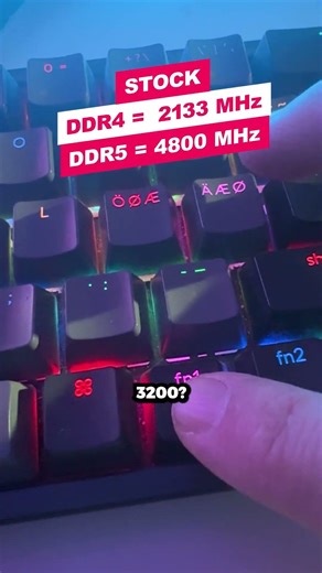 I Didn't Know My RAM Was This Slow #pcbuild #tech #xmp