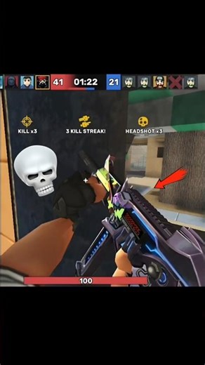 UMP IS SOO SMOOTH 🧈 - KUBOOM 3D | EDIT #ky6ym #kuboom3dfpsshooter