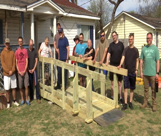 Sheppard Air Force Base teams up with Texas Ramp Project for access ramps