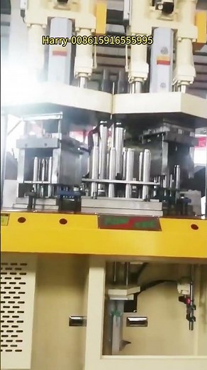 #Fomtec Two Vertical Clamping Injection Molding Machine with dual-shot injection