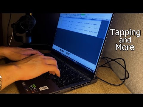 Laptop Keyboard sounds and Other Tapping Sounds (No Talking)