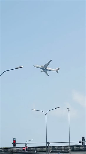 Breathking aerial views plane soars through the sky | USA Flight footage 4k #lumix #shorts