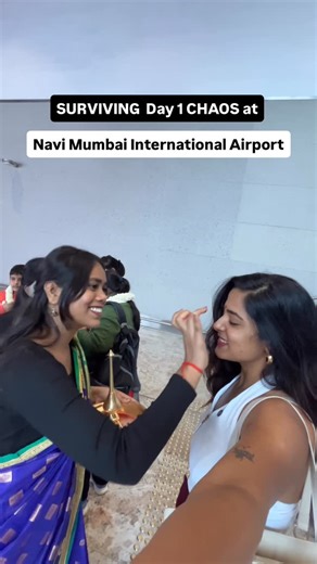 Arpita Sahu | Travel • Fitness • Real Talk on Instagram: "Share this with someone travelling to Navi Mumbai soon so that they are prepared! and Mumbai, I was genuinely excited for this. I chose to land here because I wanted to experience the new airport myself. And yes - it was chaotic. Baggage took almost an hour. No network inside (connect to the free airport Wi-Fi ASAP, trust me). No Rapido, only Uber/Ola with surge prices. ₹1500 for a cab when you’re already tired is… not fun. But here’s the