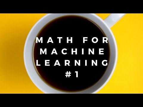 Mathematics for Machine Learning | 1 Introduction