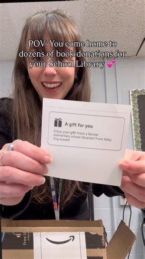 Shannon Hargreaves on Instagram: "It’s not the same 💕 Dear Friends, I came home to something I never expected: Boxes and bags filled with book donations for my new school library. Each one felt like a quiet reminder that this space is already being loved and believed in before it’s even fully reorganized. I guess you can say I’m restoring this library. A restoration if you will. Thank you to everyone who donated, shared, or simply cheered this new chapter on. These books will soon be in the han
