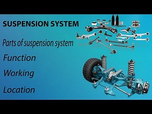 Components of Suspension System || Working || Function #suspensionsystem #suspensionsystemcomponents