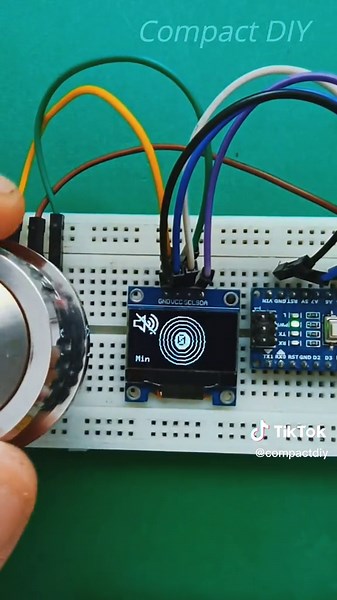 Arduino Oled Dispaly Project #arduinotutorial #arduino #arduinoproject TikTok