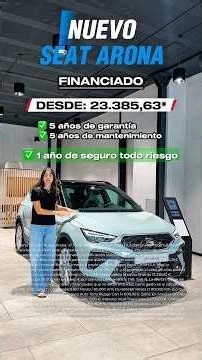 😱 SEAT Arona starting at €23,385? You HAVE to see everything it offers