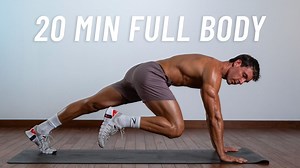 【Nobadaddiction】20分钟「身体自重」全身燃脂有氧运动｜无跳跃动作