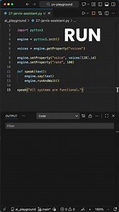 Jarvis Assistant in Python