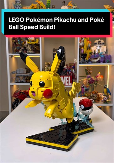 LEGO Pokémon Pikachu and Poké Ball Build Overview