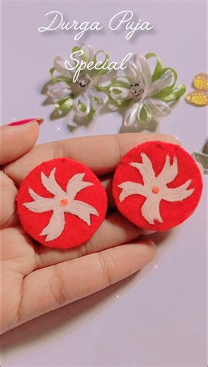 Easy Handmade jewellery❤️❤️ #Handmade earring #trending #shorts #handmade