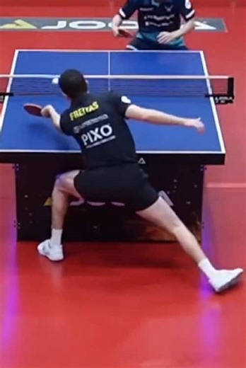 Intense Table Tennis Match Highlights