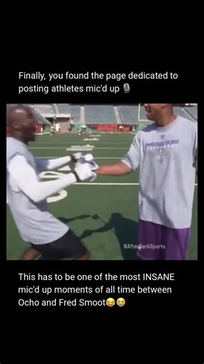 Best moments in sports on Instagram: "When Chad “Ochocinco” Johnson and Fred Smoot shared the field, it was must-see entertainment before the ball was even snapped. Ochocinco was the king of charisma and confidence at wide receiver, while Smoot never backed down from a challenge at corner, always ready with talk to match his coverage. Their battles were as much mental as physical, filled with jokes, jabs, and nonstop energy that perfectly captured the personality and swagger of NFL rivalries in 