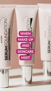 What happens when makeup and skincare meet? 🌟 Say hello to your new favorite #AvonPH Serum Foundation. 💕 #Avon #EmbraceYourPower | Avon Philippines