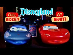 Radiator Springs Racers at NIGHT | Full 4K RIDE POV | Cars Land Disney California Adventure