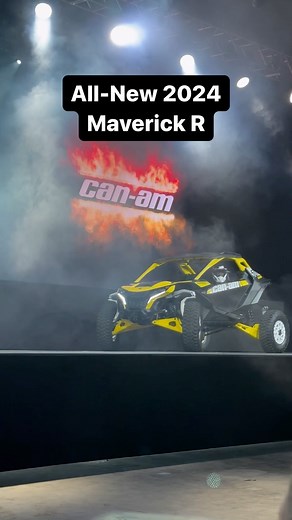 240 HP and 77 Inches Wide!! The all-new 2024 Can-Am Maverick R #canam #offroad #maverick #x3 #turbo #utv #sxs @canamoffroad | Thumper Fab