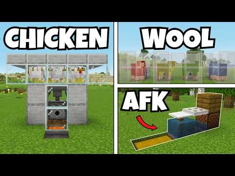 5 Must Have Early Game Farms in Minecraft 26.1+