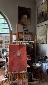 The dream... 🥹💭 Beautiful studio of Swedish artist. 📍Evert Lundquists Ateljémuseum Credit: tatianamarush | Castle Arts