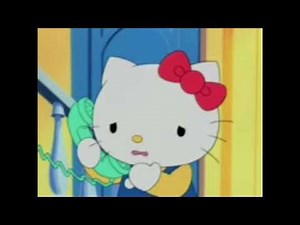 Hello kitty gets a phone call