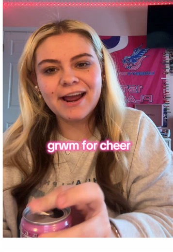grwm for cheer #cheertok #cheerleading #grwm #grwmaccount #grwmforcheer