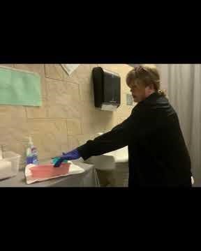 🦷✨ CNA Skills Spotlight: Proper Denture Cleaning Technique!