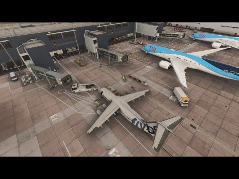 First look at the JustFlight BAe 146 and Inibuilds Manchester Airport in Flight Simulator 2024