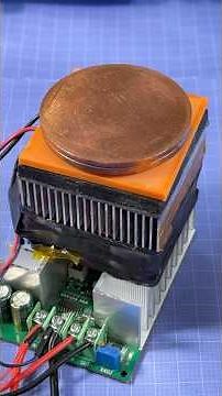 Thermoelectric Peltier Cooler Test w/ USB-C Power Bank #cool #engineering #experiment #electronics