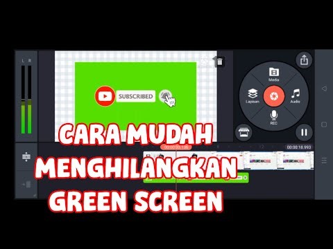 Cara menghilangkan green screen di KineMaster