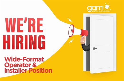 GAM Graphics and Marketing on Instagram: "We're on the hunt for a superstar Wide-Format Operator to join our dynamic team and help us deliver mind-blowing products to our clients. Job Responsibilities - Operate and maintain those fancy wide-format printers (think flatbed, roll-to-roll, UV, latex, or dye-sublimation - yeah, it's a mouthful) 🤯 - Prep files for printing, ensuring accuracy and quality (no room for errors, folks!) - Perform routine maintenance and troubleshooting on printing equipme