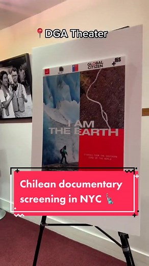 Chilean Documentary screening in NYC // Conoce lo que fue el pre-estreno de nuestro documental en Nueva York! #GlobalCitizenFestival #IAmTheEarthGlobalCitizen #ChileCreatingFuture #MarcaChile @thekatieromero