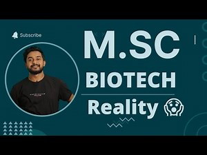 M.Sc Biotechnology in2022 | reality | eligibility, scope, jobs, syllabus