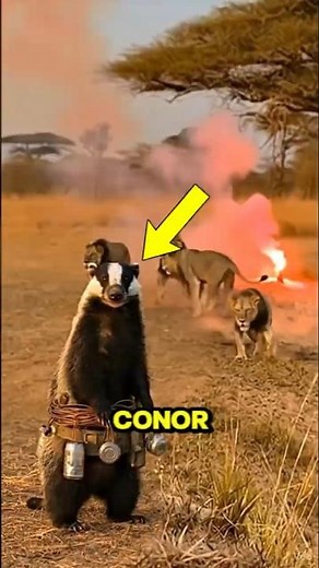 This Honey Badger Thinks He's the Boss of the Entire Jungle! 😂🐾