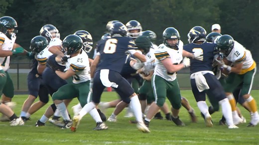 Head Coach Derek Shell talks after Napoleon's win over Grass Lake | JTV