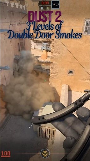 Best Mid Doors Smokes in Dust 2 | CS2 Guide