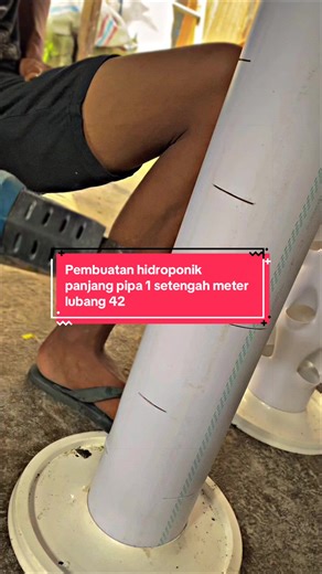 #CapCut pembuatan hidroponik panjang pipa 1 setengah meter #ahlipipa #hidroponik #hidroponikindonesia #mediatanam @Goodfarm_Indonesia @Planterhub Store @agrotonomy