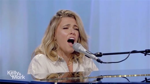 Thank you Live with Kelly and Mark for allowing me to share my new music with your audience. This one gave me chills🤍 | Rachel Platten