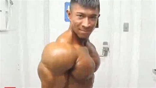 Daryl Gee Flexin, then with Tricky and Charles - 1of2