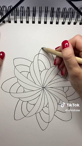 Meditative Art Therapy - Anti-Stress Doodle Drawing Tutorial
