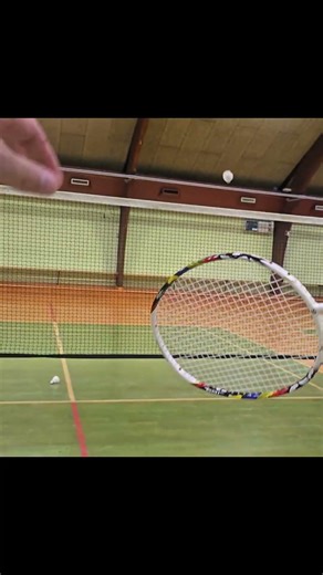 Badminton Aim With Low Serve #bulutangkis #badminton