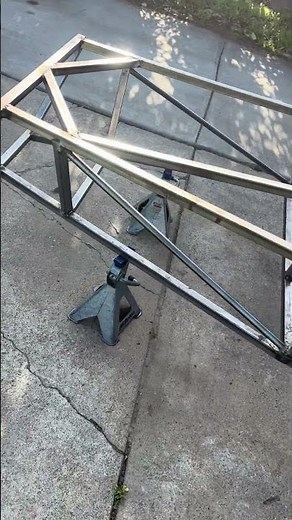 Lotus 7 chassis #automobile #welding #diy build