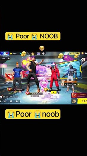 poor noob support me guys 😭😭😭😭ek Amir bnda bol raha h iske channel ko unsubscribe kar do #viral#love