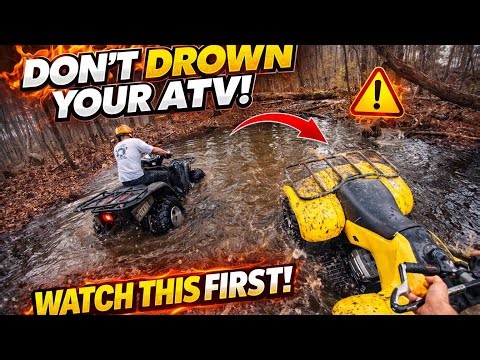 quad ridings with a friend on bald tires. (crazy day!)
