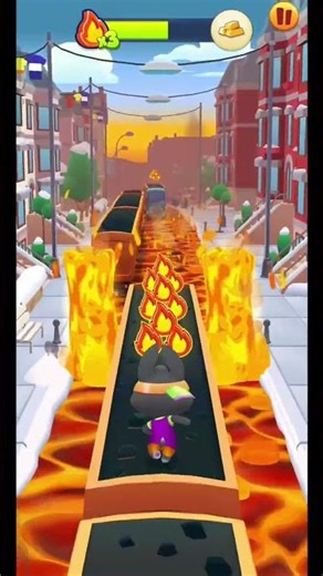 Extreme Lava Run! 🏃💨 99% Will Fail! #goldrun #lava #yes #becca #tomgoldrun