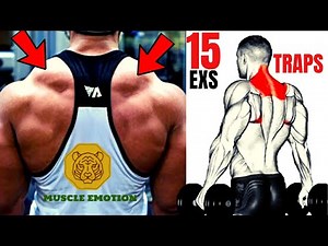 TRAP WORKOUT -MASSIVE / 10 best exercises for bigger traps